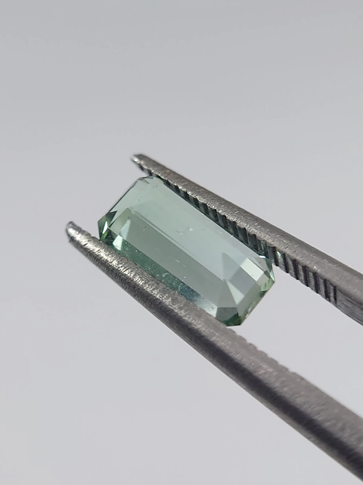1.29ct Greenish Grey Natural Tourmaline from Afghanistan — view 5